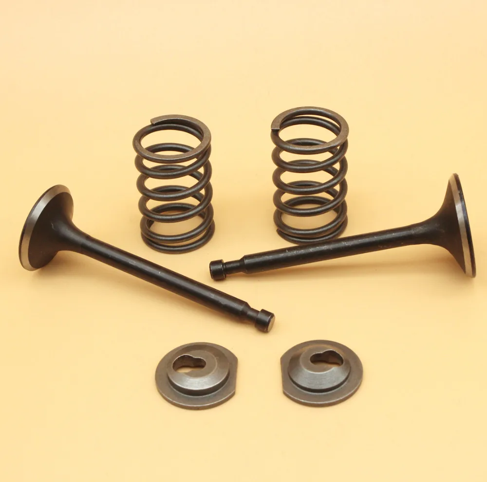 Juego de retenes de muelles de válvulas de admisión y escape para motor de gasolina HONDA GX160 GX200 168F 170F 5.5-6.5HP, generador, cortacésped