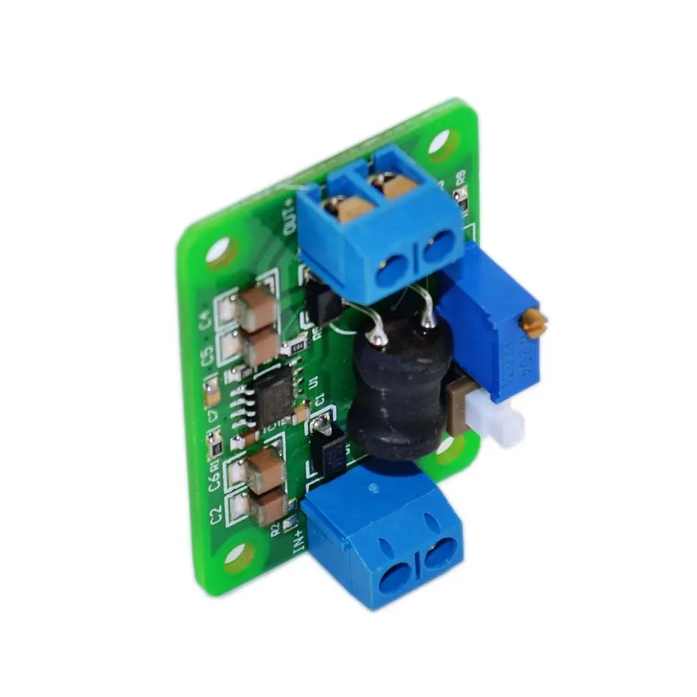 Максимальная эффективность 98% превышает стандартный понижающий модуль LM2596