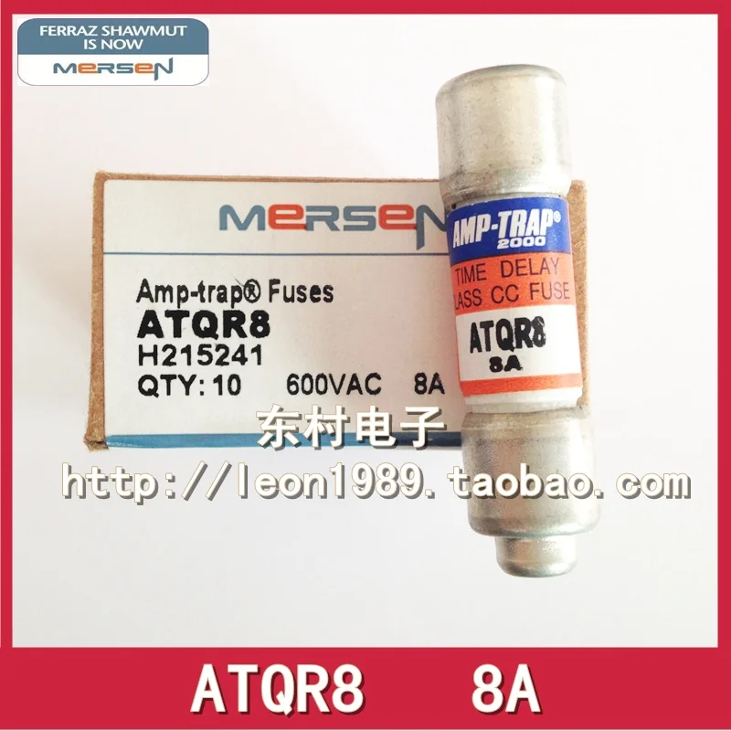 

MERSEN delay fuse Roland FERRAZ AMP-TRAP fuses ATQR8 8A 600V