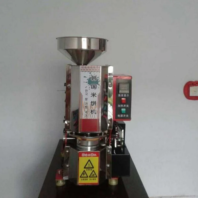Machine commerciale de casse-croûte de riz, robot culinaire, multi-saveur, gâteau de riz soufflé, fabricant de collations, machines alimentaires