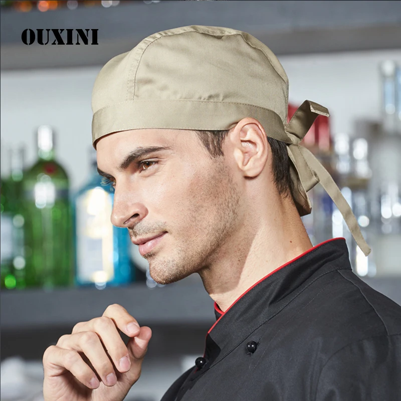 High Quality Pirate Hat Chef Waiter Hat Hotel Restaurant Canteen Bakery Cooking Caps Cooker hat