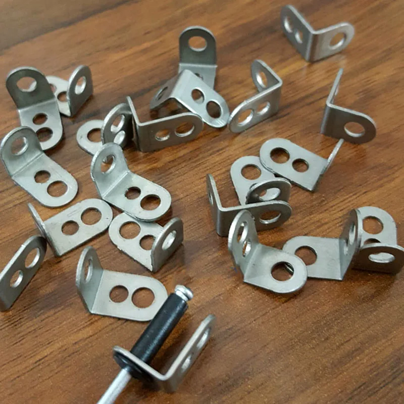 1000pcs Stainless Steel Channel Letter Installation Ear Signboard Fixing Part Fittings