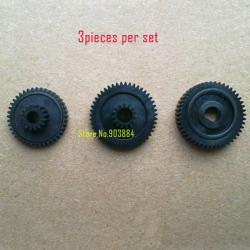 

New ECR-390CT Gear For sii LTP1245S-C384-E Paper Feed Gear Assy 3pcs per set,5set/lot total 15pcs