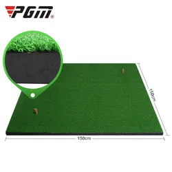 PGM Golf Mat s pratica colpire Mat Golf Swing Trainer Training tappeto in erba con supporto a t in gomma 1.5M * 1.5M/1.5M * 1.0M ecc.