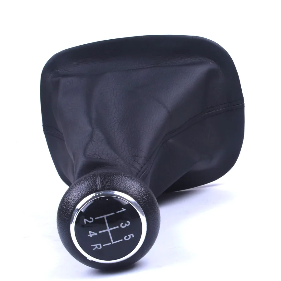 

5 Speed Gear Shift Knob Gaitor Cover Black For VW For PASSAT B5 For Volkswagen handle and fabric