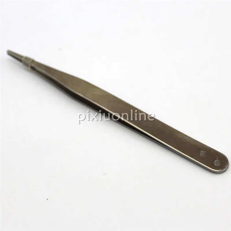 1pc J122 Steel Tweezers 11.5cm long Clamping Device Disassemble Tools DIY Hand Made Free Shipping Russia