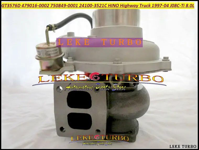 GT3576 GT3576D 479016 750849 479016-0002 750849-0001 24100-3521C 24100-3251 Turbo For HINO Highway TRUCK 97-04 J08C J08C-Ti 8.0L