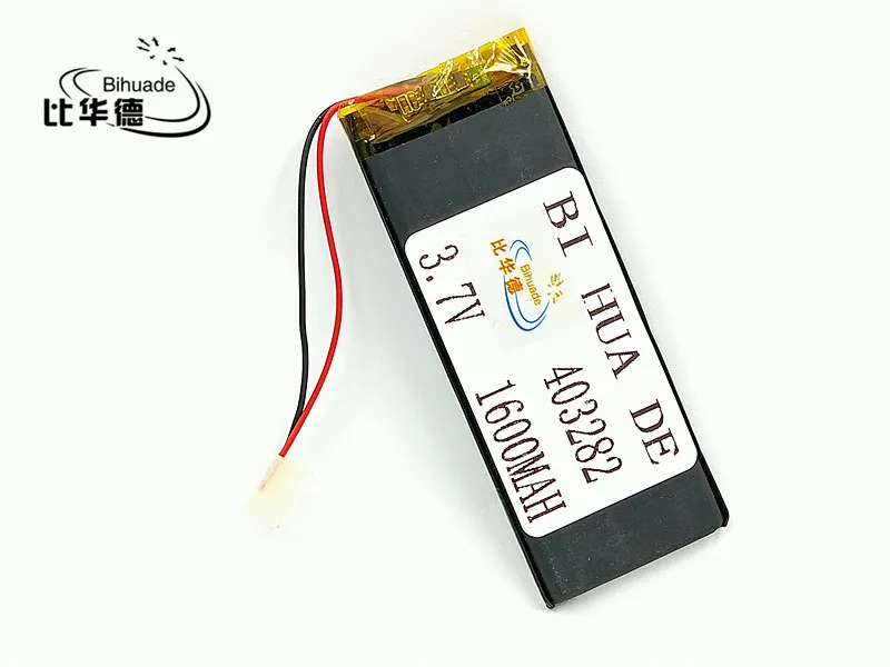 403282 1600mah 3.7V Lithium Polymer Battery Rechargeable Battery For tablet pc,GPS,mp3,mp4,cell phone,speaker