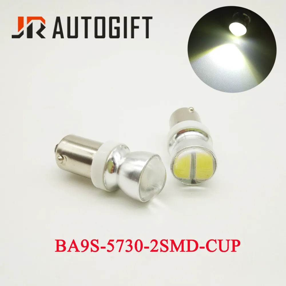 100X BA9S LED SMD 5630 5730 Car led T4W 233 1895 Lamp License Plate Reading Dome Bulb Auto Marker Side Reverse Lights DC 12V 24V