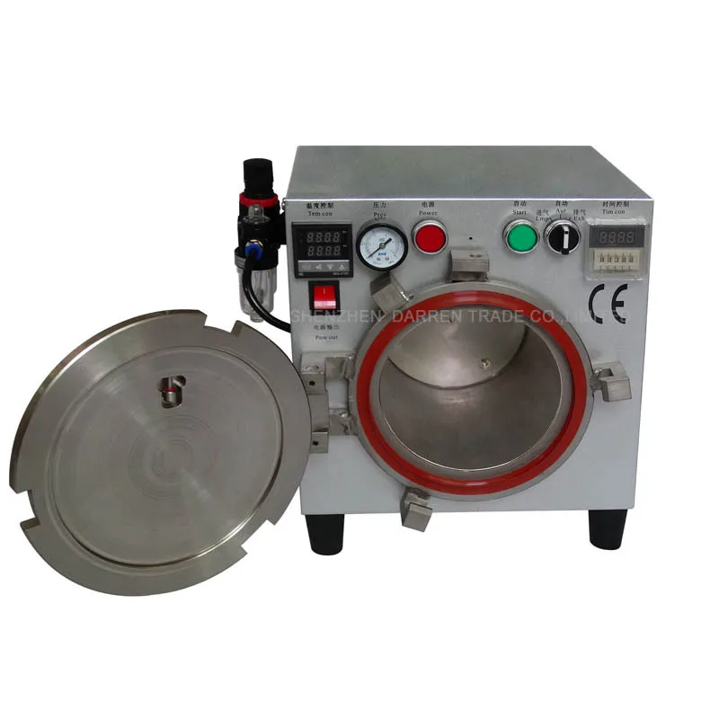 Third Generation OCA LCD Autoclave Bubble Remove Machine for Glass Middle size  Refurbish without screws locked