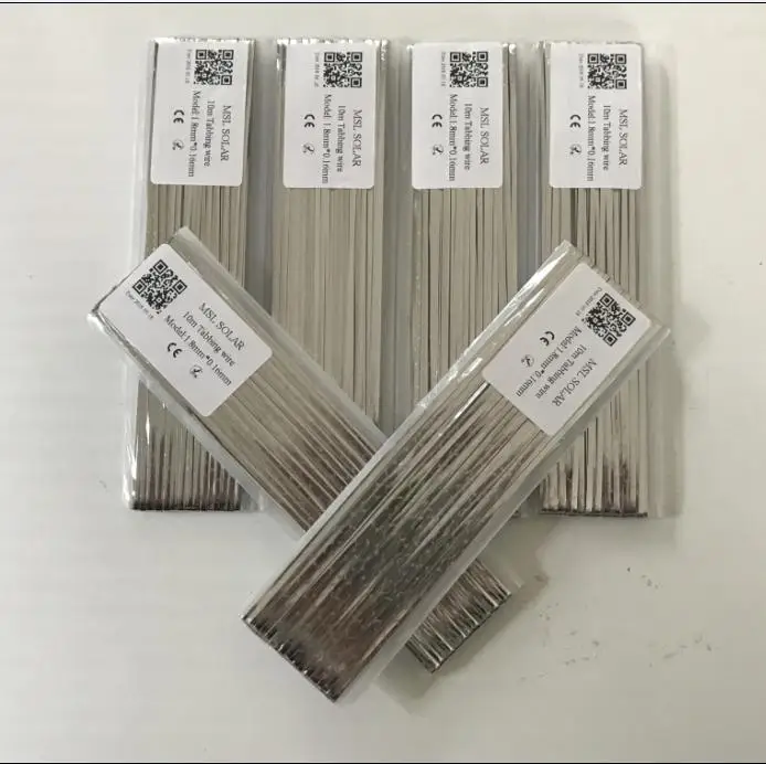 ALLMEJORES 6 قطعة x 10m 200ft الشمسية الجدولة سلك حافلة بار Ribbion ل DIY الشمسية لوحة ربط