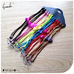 Lymouko 12pcs/Lot Mix Color Elastic Glasses String Bungee Cord Sunglasses for Kid Children Eyewear Lanyard Neck Rope Strap