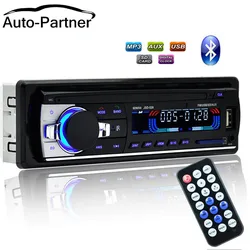Car Radio Bluetooth 1 din car stereo Player autoradio Phone AUX-IN MP3 FM/USB/radio with Remote control