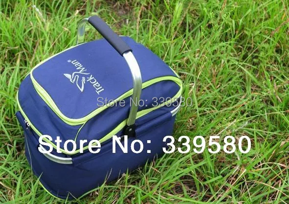 Große Größe Hohe Qualität Picknick Korb Auto Netze, Multi Funktion Tragbare Falten Isolierung Taschen Duffle, picknick tasche für Outdoor