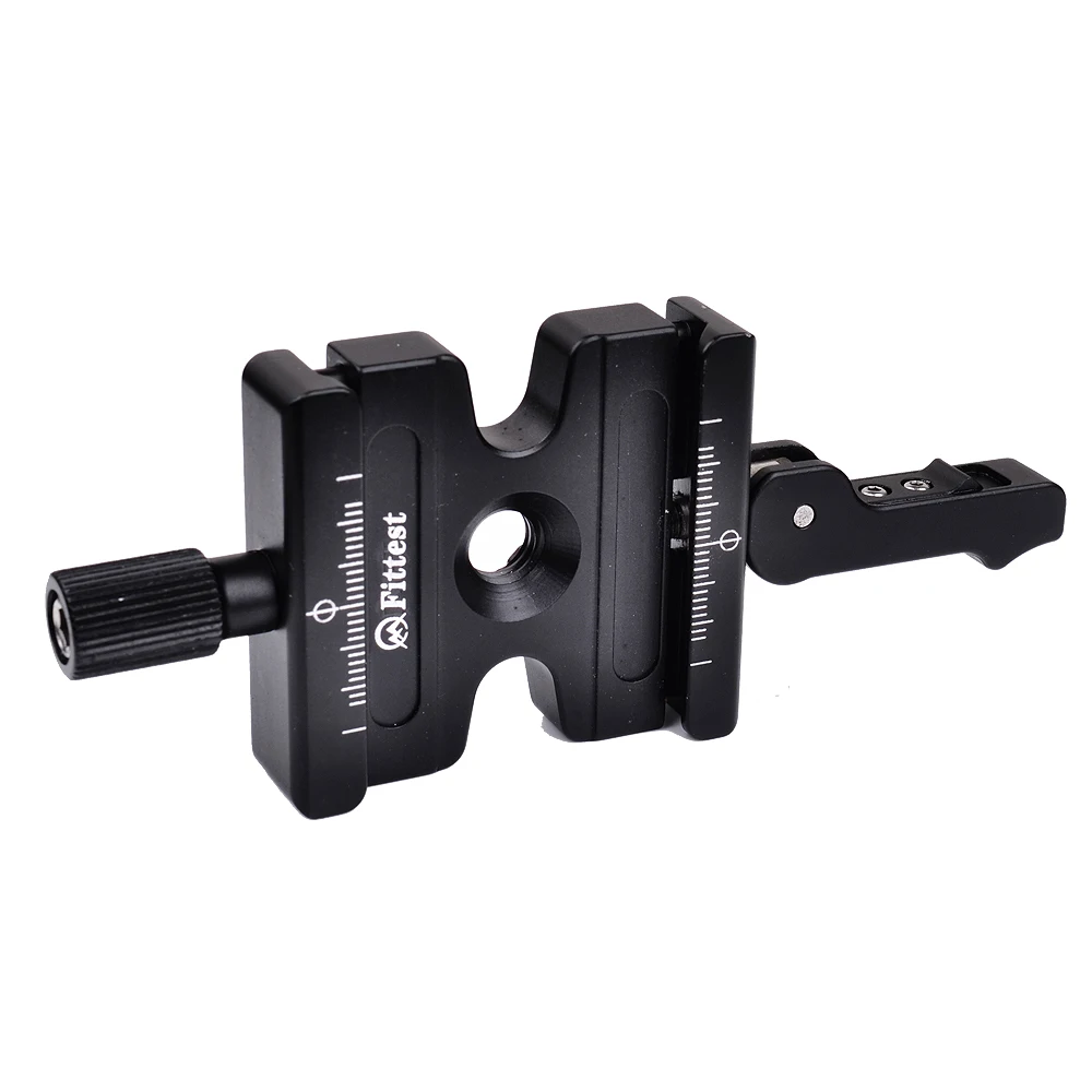 حمامة الذيل عرض قابل للتعديل رافعة الإصدار المشبك ل Sirui Benro RRS Sunwayfoto كرة ثلاثية الرأس