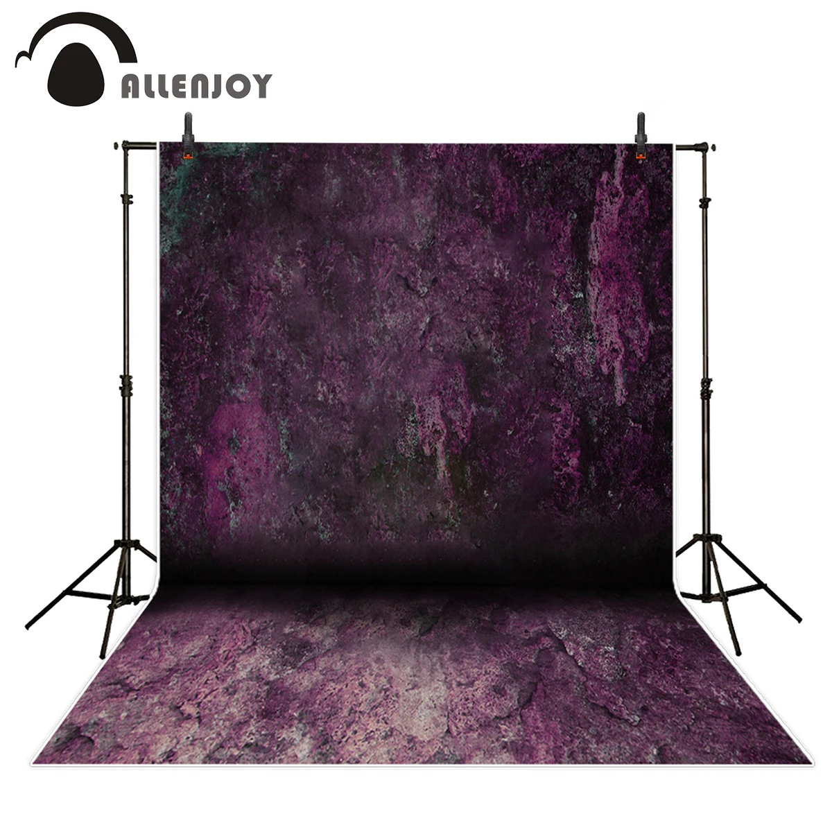 Фон для профессиональной фотосъемки Allenjoy темно-фиолетовый интерьер винтажный Старый мастер-фон для студийной фотосъемки новый дизайн