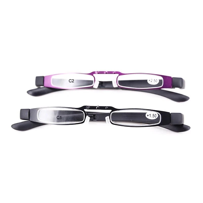 

Eso Vision Mini Reading Glasses wholesale Elderly Glasses case Stainless Steel Folding Small Travel Business Read Glasses