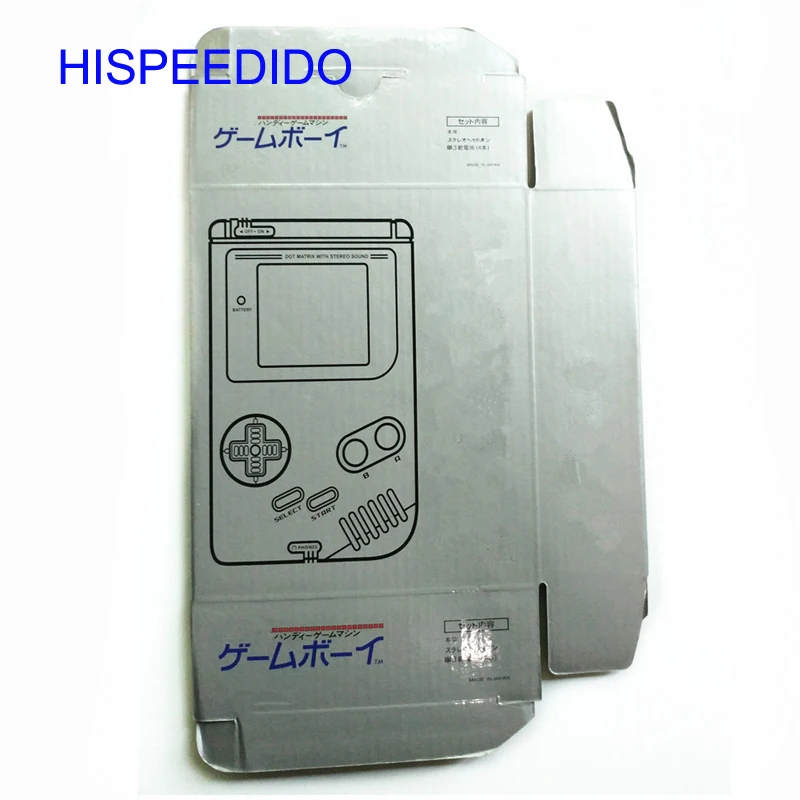 HISPEEDIDO Trò Chơi hộp đóng gói Bán Lẻ Giao Diện Điều Khiển trường hợp giấy cho GB cho GBO Cho Gameboy Advance chơi Gốc DMG