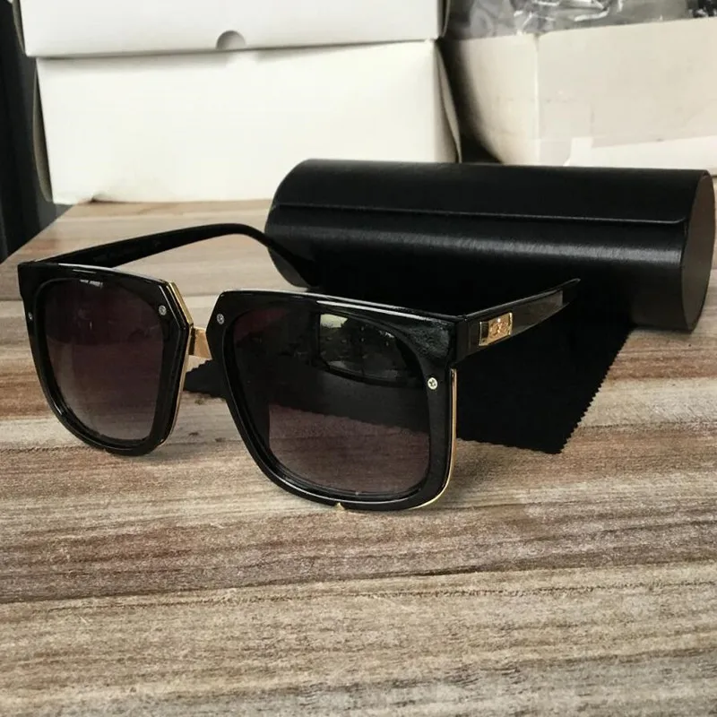 

KAPELUS Sunglasses brand European and American brand sunglasses Casual glasses Contains black leather box