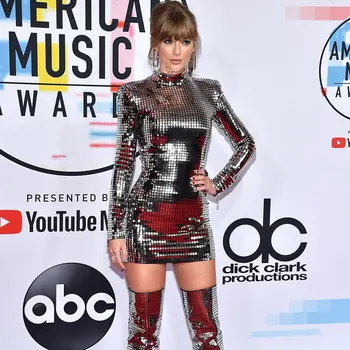 Gacvga brilhante xadrez lantejoulas 2024 outono inverno vestido feminino o pescoço manga longa sexy bodycon mini clube vestidos de festa