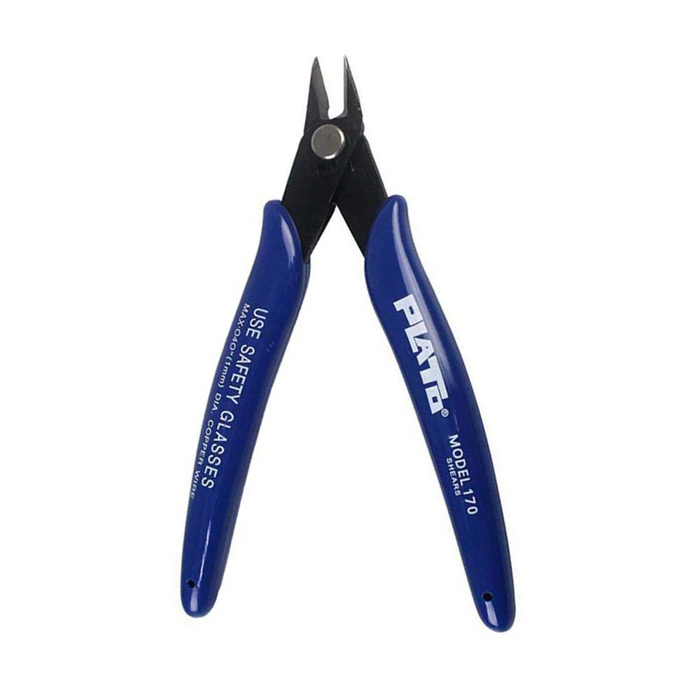 1Pc Diagonal Pliers Carbon Steel Pliers Electrical Wire Cable Cutters Cutting Side Snips Flush Pliers Nipper Hand Tools