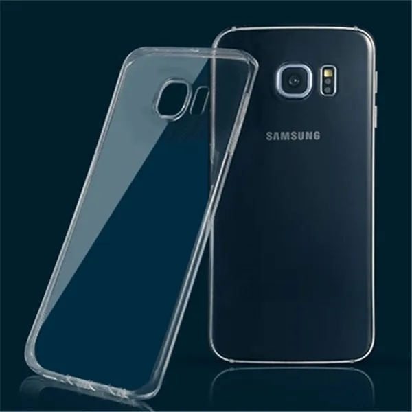 Ultrathin Protective Case Cover For Samsung Galaxy S4 S5 S6 Edge Note3 Note4 Ultraslim Transparent Silicon Cellphone Cases