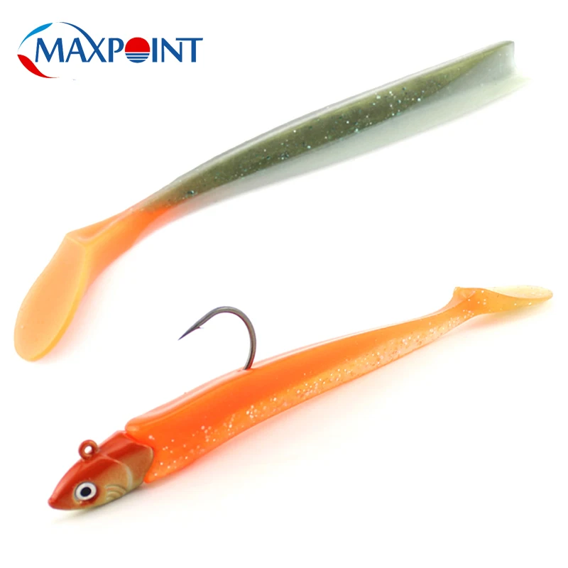 Sayori Shad 11 cm appâts souples 4 pièces leurres de queue de pagaie pour brochet sandre appâts de pêche au doré