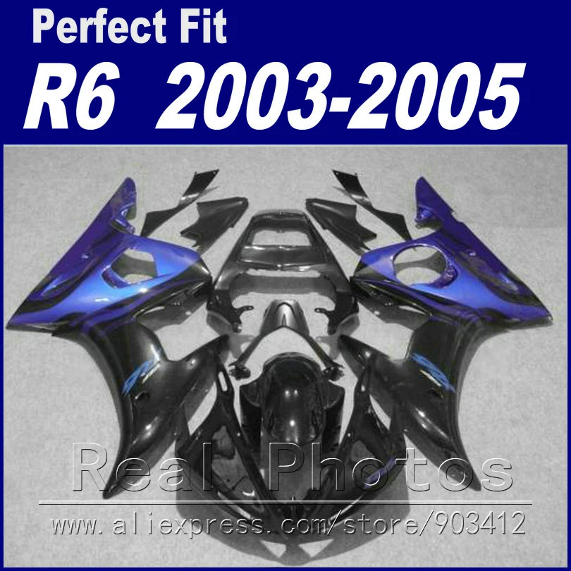 Brand new motorcycle parts for YAMAHA R6 fairing kit 2003 2004 2005  red matte black Fairing YZF fairings 03 04 05