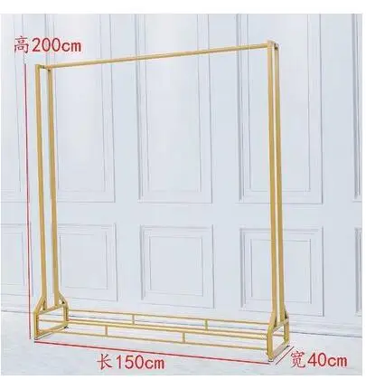 Wedding rack high-end display rack floor clothing store hangers studio dedicated qipao dress racks iron .