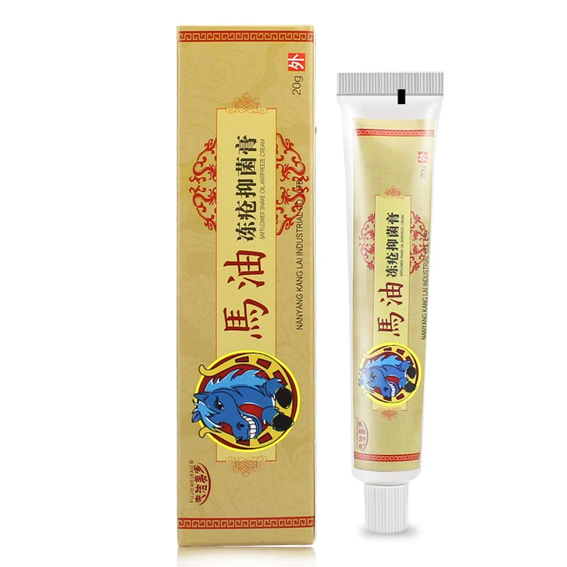 ZhanTing 3 Pcs Antifreeze Crack Creams Horse Oil Antifreeze Cream Treatment Swelling Itching Dry Anti freeze Frostbite Cream