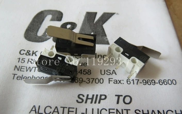 [BELLA]American c/k 0.1A 48VDC/125VAC long-life alloy point fretting stroke Tact Switch--50pcs/lot