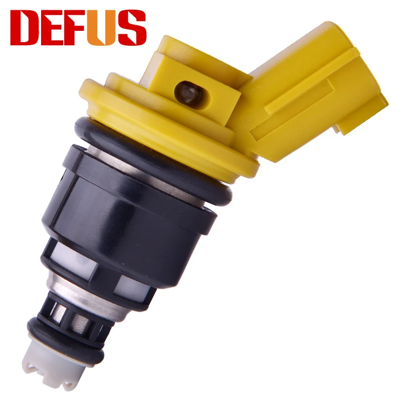 6x High Flow 555cc Fuel Injector 16600-RR543 Nismo Side Feed For Nissan 300ZX Z32 RB25DET VG30DETT SR20DET KA24 Nozzle Injection