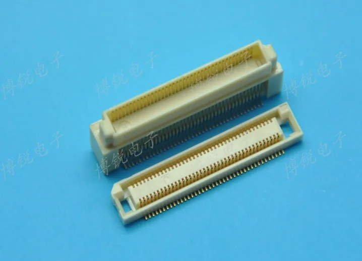 HRS board to board connector spacing height 2.2 0.6 80P male end female fit high end height 10.5 11