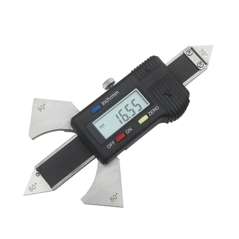 Digital welding gauge vernier height measuring ruler weld seam inspection ruler welding ruler undercut digital vernier calipers