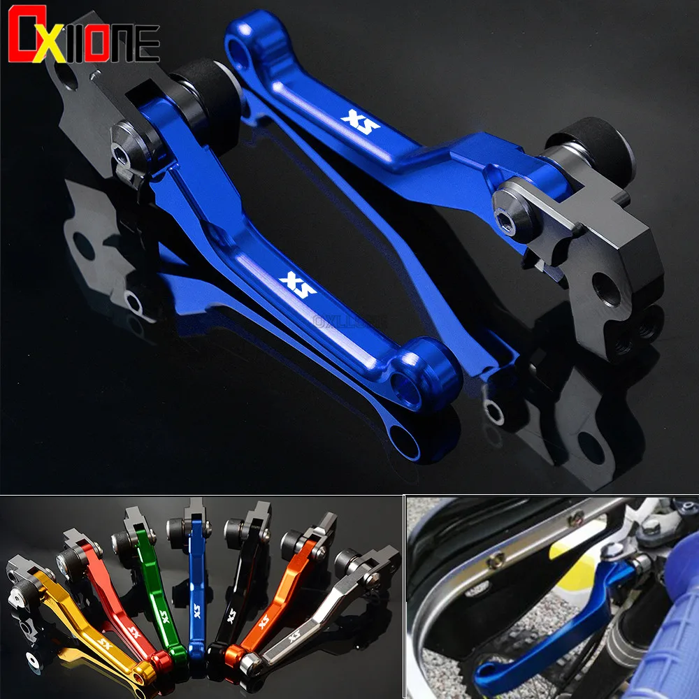 CNC Dirt  bike Pivot Brake Clutch Levers For 65SX 65XC 2004-2011 85SX 85XC 2003-2011 65 85 SX XC Motorcycle Accessories