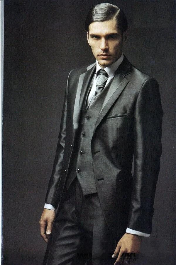 

Wholesale - Best Selling Groom Tuxedos Men Wedding Dress Prom dress Best man Suit (Jacket+Pants+Vest)