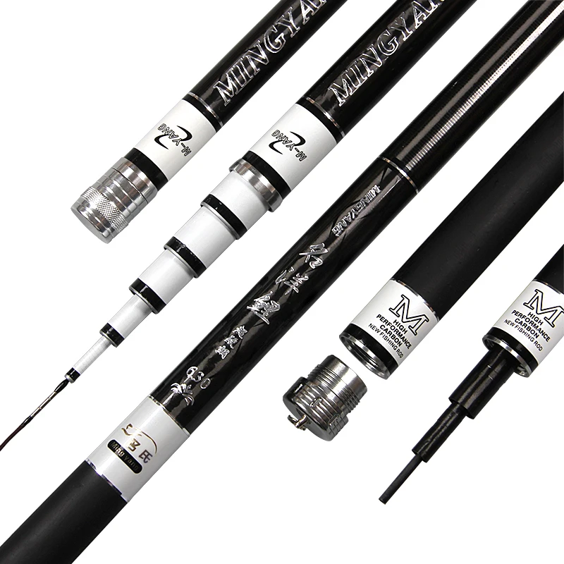 

3.6m-7.2m Super Hard Carp Fishing Pole Carbon Taiwan Fishing Rod 19 Tone Lightweight Hand Olta Fishing Canne Peche Vara De Pesca