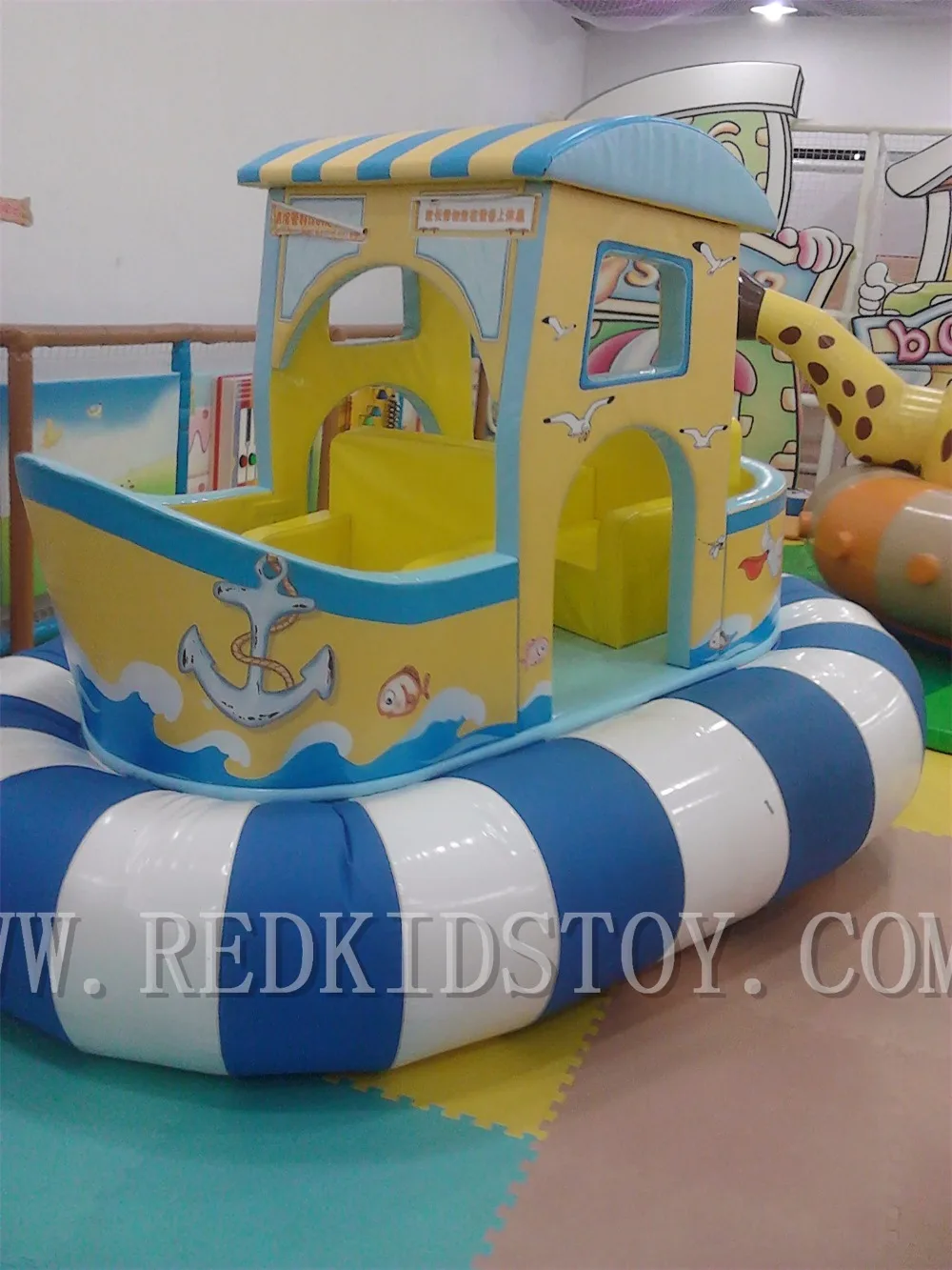 

Electric Pirate Ship for Playground CE Approved Children Play Center Electric Boat for Amusement Park HZ-7905d