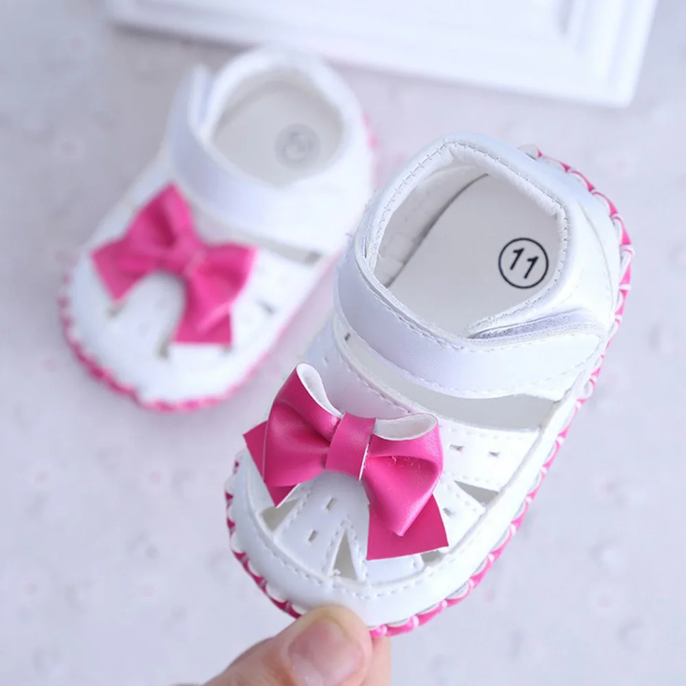 Summer Baby Shoes girls princess footwear shoes fashion First Walkers soft sole bebe sapatos Size 11,12,13cm SD10