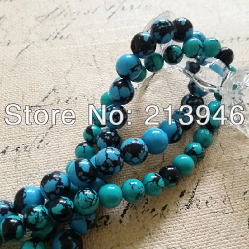 

2Strands/Pack 8MM-10MM Two Color Tone Jewellery Semi-precious Stone Jewelry Beads