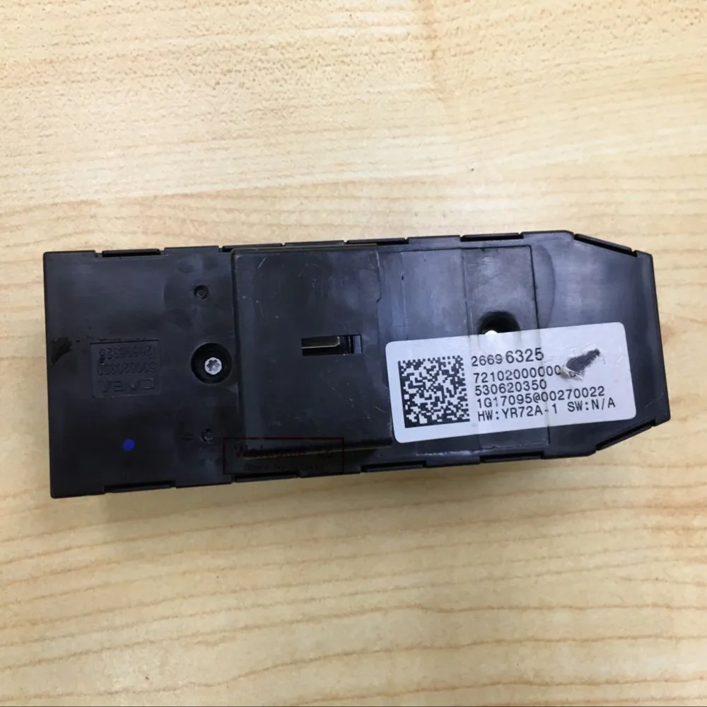 Power Window Regulator 26696325 Window Lifter Master Switch Button Genuine For Buick Hideo 2015-2018 Front Left