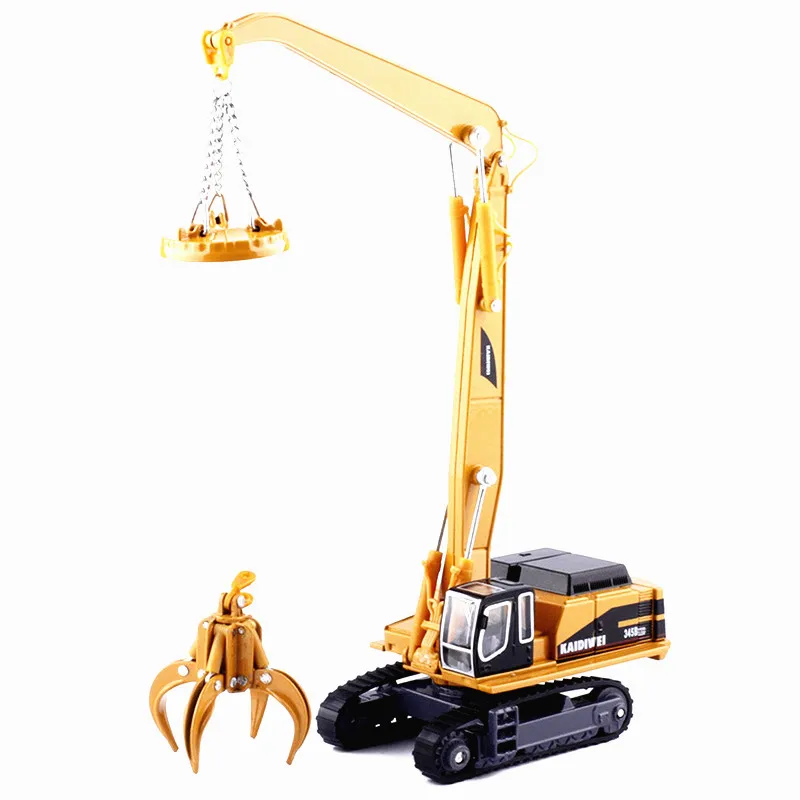 KAIDIWEI Alloy engineering vehicle material handling vehicle Manipulator arm can extend car model boys&girls car toy