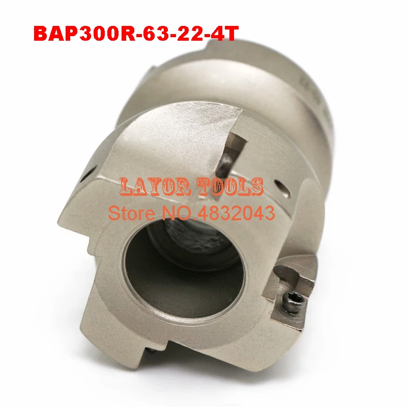 Free Shopping BAP-300R 63-22-4T 90 Degree Right Angle Shoulder Face Mill Head,CNC Milling Cutter, For APMT1135