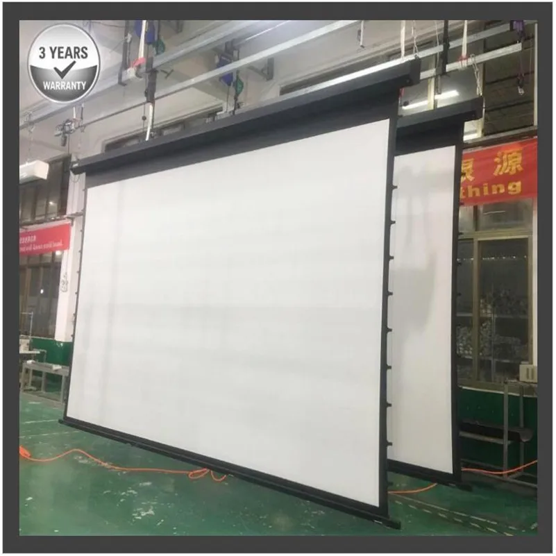 350'' 16:9 Giant Electric Tab Tensioned Projector Screen with Cinema White 1.2Gain, G2350HCW