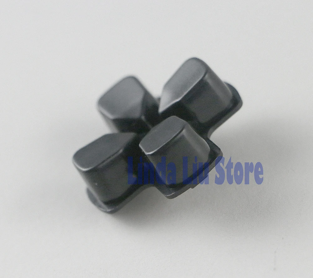 PS4 컨트롤러용 50개/몫 블랙 버튼 키 PS4 방향 조절 핸들 크로스 버튼 키