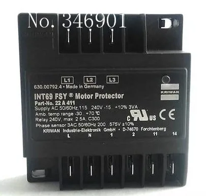 [SA] Germany KRIWAN INT69 FSY 22A411 protection module