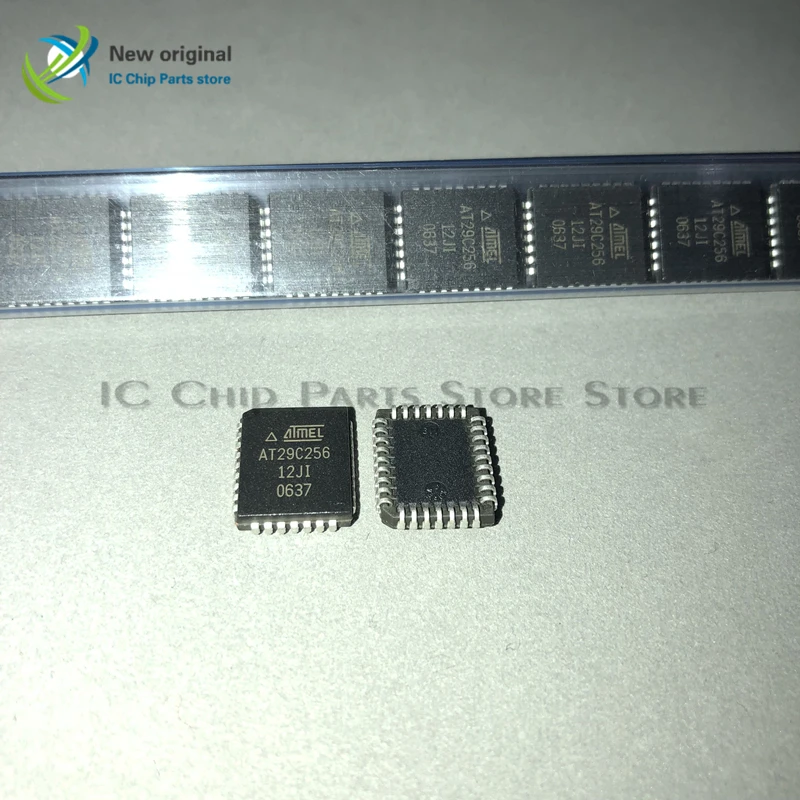 

10/PCS AT29C256-12JI AT29C256 PLCC32 Integrated IC Chip New original