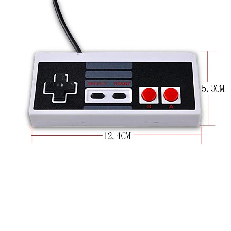 Controller di gioco USB cablato retrò classico da 1 pz per Nintendo NES JoyStick per NES Controle per PC Windows per Gamepad MAC