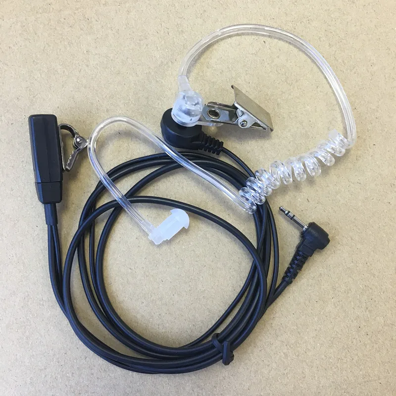 Наушники с прозрачной воздушной трубкой 2,5 мм для рации motorola t5428,t5720,t5620 t6200c, Hytera TC310 TC320 и т. д.