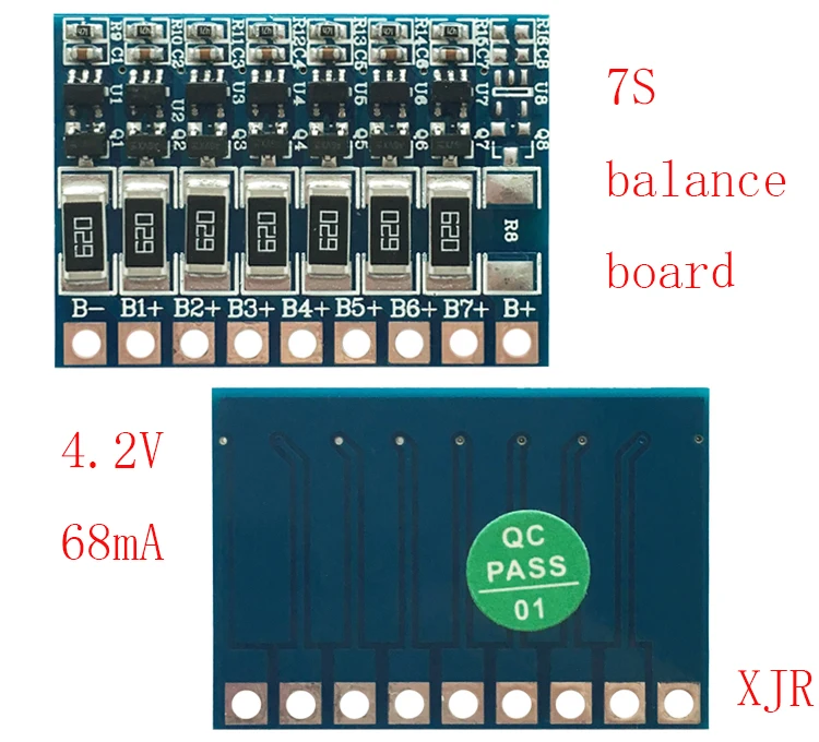 7S 4.2v li-ion balancer board